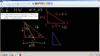 Geometry L5 - 5.6 HW (Segments Divided Proportionally)