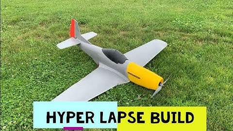 P51 Mustang Master Build Hyper Lapse