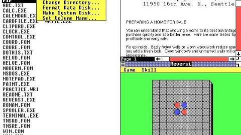 [Windows 1.0/2.0/3.0/3.1] MS-DOS or WINDOWS? INTRODUCING EARLIER VERSIONS OF WINDOWS!