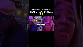 SHE WANTED HIM TO PAY FOR 5 EXTRA MEALS 🤦♂️ #singlemom #redpill #viralshort SHE WANTED HIM TO PAY FOR 5 EXTRA MEALS 🤦♂️ #singlemom #redpill #viralshort