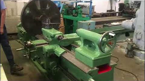 Used Heyligenstaedt Gap-bed Lathe Machine - Satish Engineering
