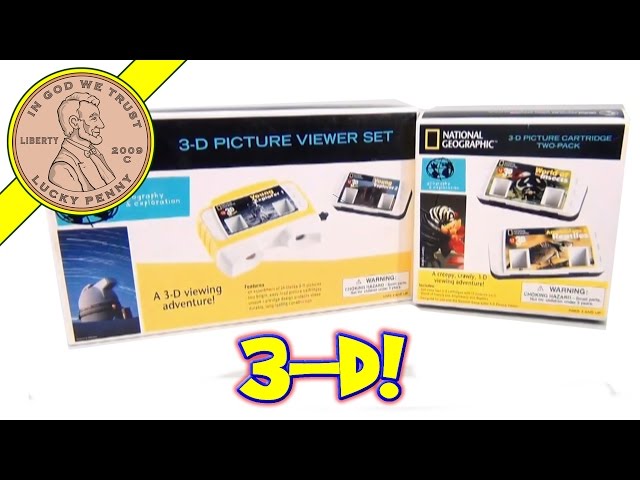 National Geographic 3-D Picture Viewer Set, World of Insects