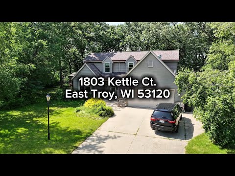 1803 Kettle Ct, East Troy, WI home video tour