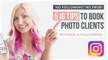 Get Clients on INSTAGRAM as a Photographer WITHOUT a Following (2025)