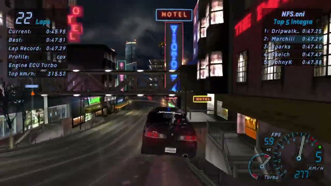 NFS Underground Stadium 47.23 No NOS