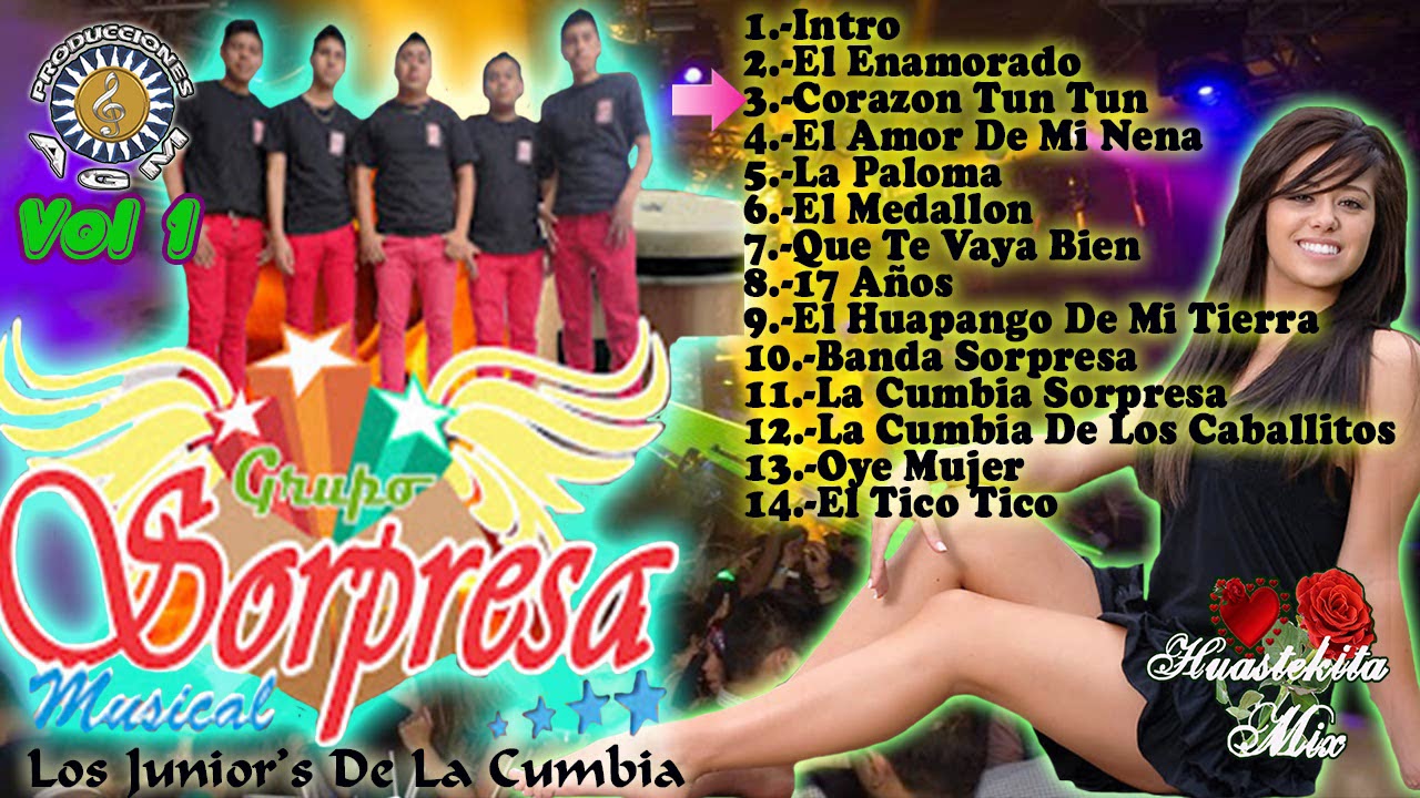 GRUPO SORPRESA MUSICAL VOL 1 EN VIVO AGM RECORDS TAMPICO TAMAULIPAS