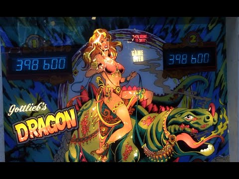 1978 Gottlieb DRAGON pinball machine