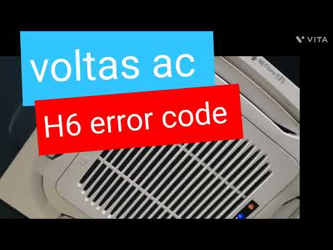 voltas casite ac h6 error code solution 👍October 25, 2022