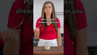 Overnight Oats That Actually Taste Good #shorts