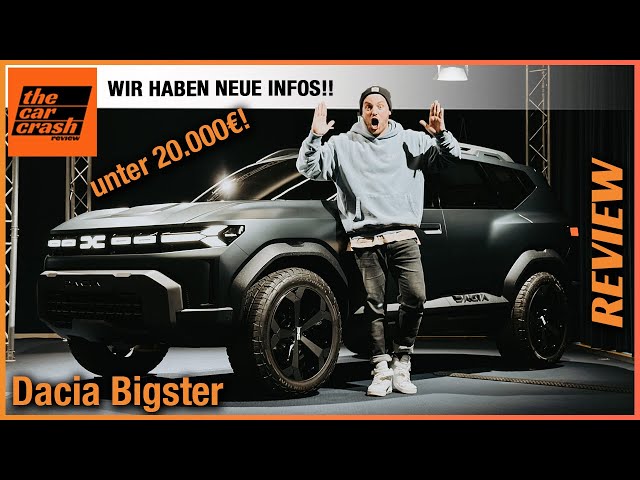 Dacia Bigster Concept gibt Ausblick auf ein SUV-Modell - Blog Dacia