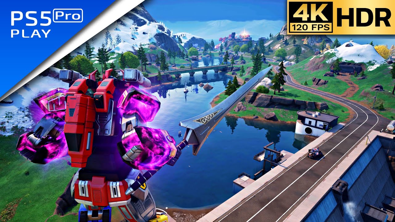 Fortnite: Megazord – (PS5 Pro) 4K 120FPS HDR Gameplay