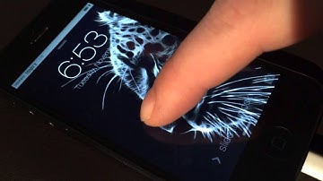 iOS7 Lock Screen clone on iOS6