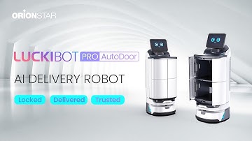 LuckiBot Pro Autodoor Product Introduction | OrionStar Robotics