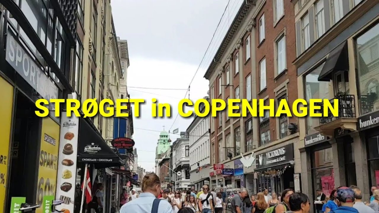 STRØGET COPENHAGEN DENMARK + Christianborg Slot