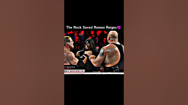 🔥The rock saves roman reings royal rumble 2015 #shorts #romanreigns #ytshorts