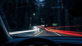 Santa Cruz to Los Gatos via Highway 17 Early Morning/Low Light