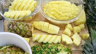 How to Cut a Pineapple (4 Ways)  Episode 158