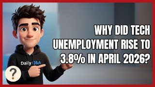 Why Did Tech Unemployment Rise to 3.8% in April 2026?