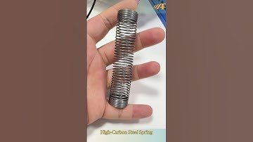 High-Carbon Steel Spring #spring #custom #cnc #factory #supplier #affordable