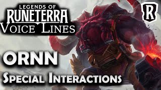 Ornn - Special Interactions | Legends of Runeterra