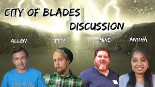City of Blades discussion | The Divine Cities, Book 2