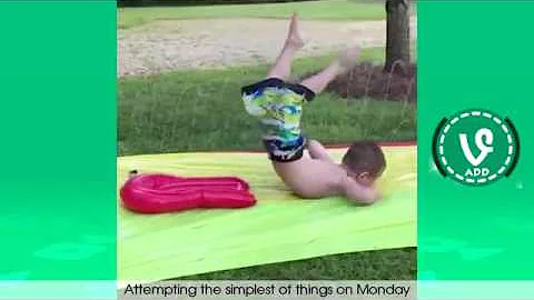 TRY NOT TO LAUGH OR GRIN   Funny Kids Fails Compilation 2016 ! clip9