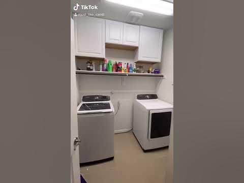 DIY Laundry Room Makeover - Tiktok - YouTube