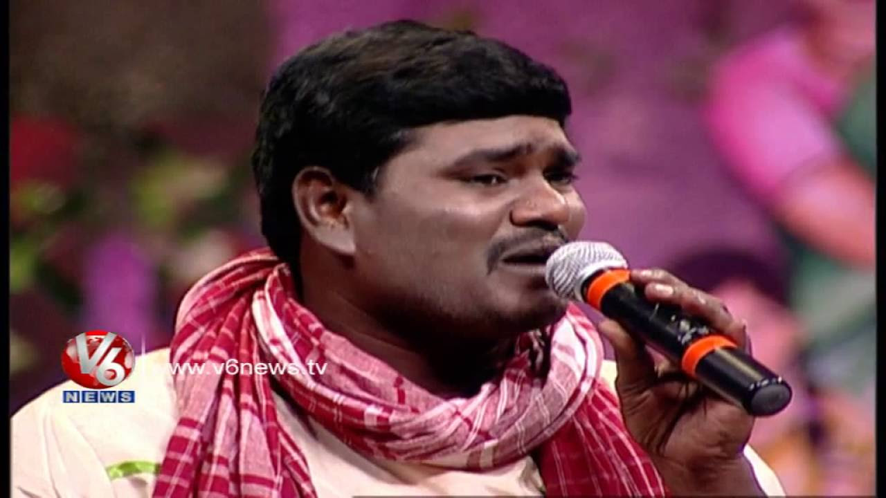 Memu Kalakarulam Song  Singer Sai Chand  Telangana Folk Songs  Dhoom Thadaka  V6 News
