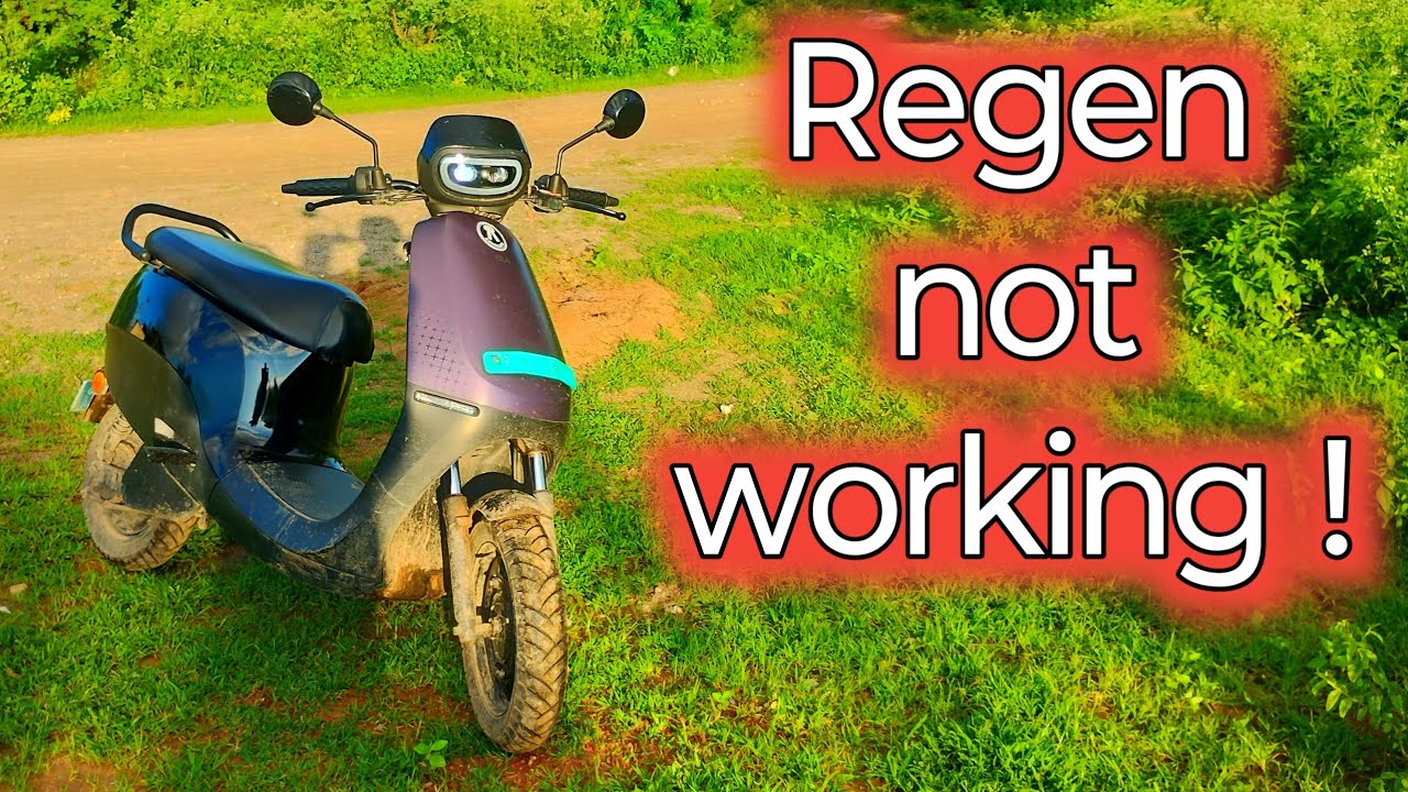 Регенерация Ola S1x gen2 не работает | Проблема с регенерацией скутера Ola ev