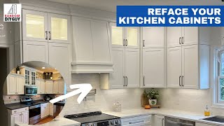 Reface Your Kitchen Cabinets: EASY DIY Remodel