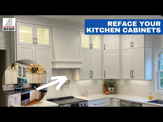 Reface Your Kitchen Cabinets Easy Diy