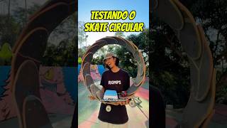 Será que existe uma manobra possível de fazer nesse skate ? 🛹⭕️ #skateboard #skatebrasil