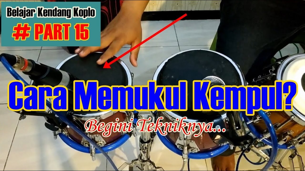 Belajar Memukul Kempul Untuk Permainan Kendang Koplo - YouTube