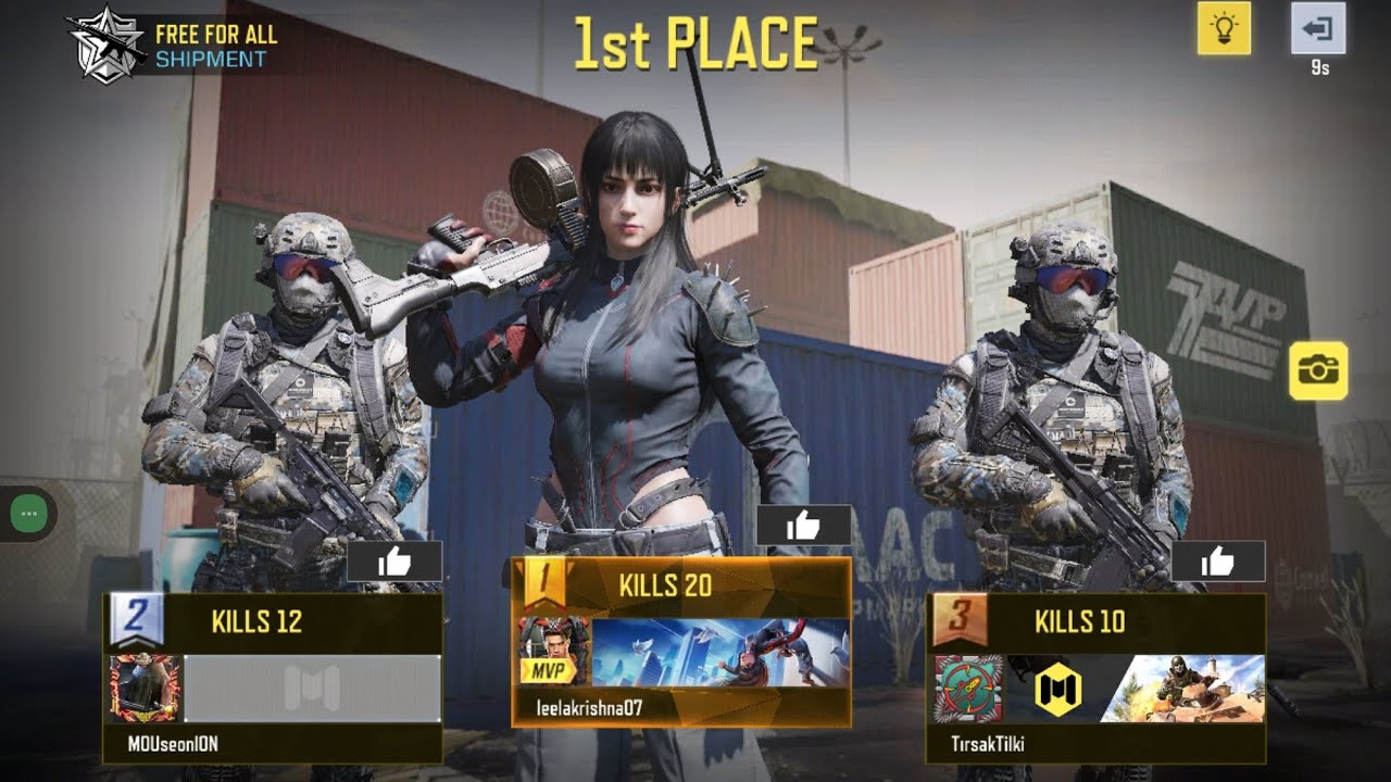 Call of duty mobile game 