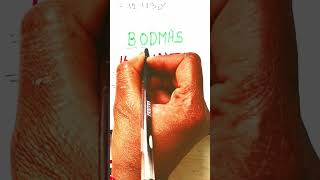 Badmas rule /bordmas trick#math solution#
