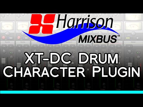 XT-DC Drum Character Plugin for Harrison Mixbus