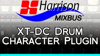 XT-DC Drum Character Plugin for Harrison Mixbus