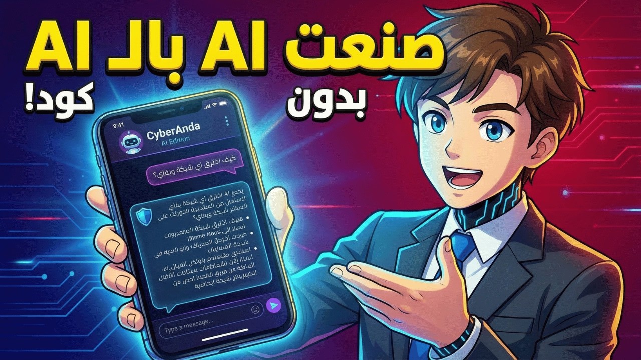 صنعت ذكاءً اصطناعيًا… باستخدام ذكاء اصطناعي آخر! 🤯