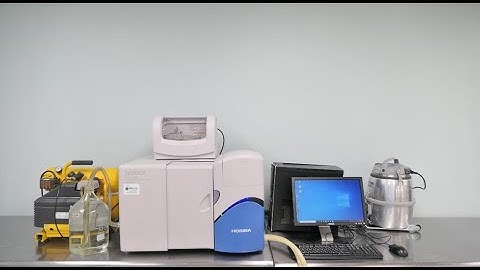 Horiba Diffraction Particle Size Analyzer ID 16186