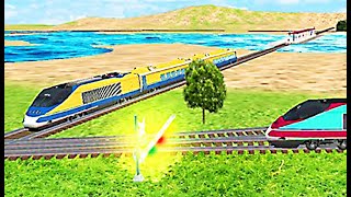Train Games Under Water Railway 2020 - Level 9 screenshot 4