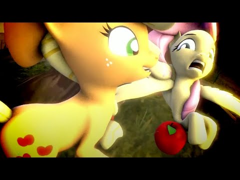 AppleShy VS Apples [ SFM ] MLP