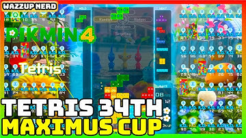 Tetris® 99 – 34th MAXIMUS CUP Pikmin 4 Theme Gameplay Trailer - Nintendo Switch