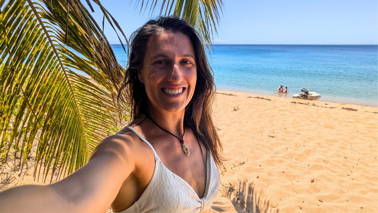 ⁣We Found Guadeloupe's Most Beautiful Beach! | Grand Anse by Sailboat E393