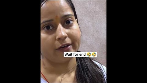 wait for end 🤣🤣#ginnipandey #poojapandey #waitforend #reaction
