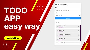 Todo app with React and typescript (Introduction)