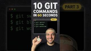 Full 10 Git Commands in 60 Seconds, Part 3: The Ones Nobody Told Me About #git #shorts Update