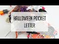 DIY Halloween Pocket Letter | DIY Target Dollar Spot bag | EASY Halloween Projects