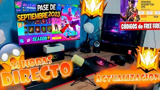 SALAS PVP , PASE GRATIS ?FREE FIRE EN VIVO? (FREE FIRE EN DIRECTO) SUBIENDO A HEROICO DIRECTO SALA?