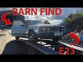 BARN FIND BMW 732i  E23 COLLECTED...BUT IS IT RUNNING?