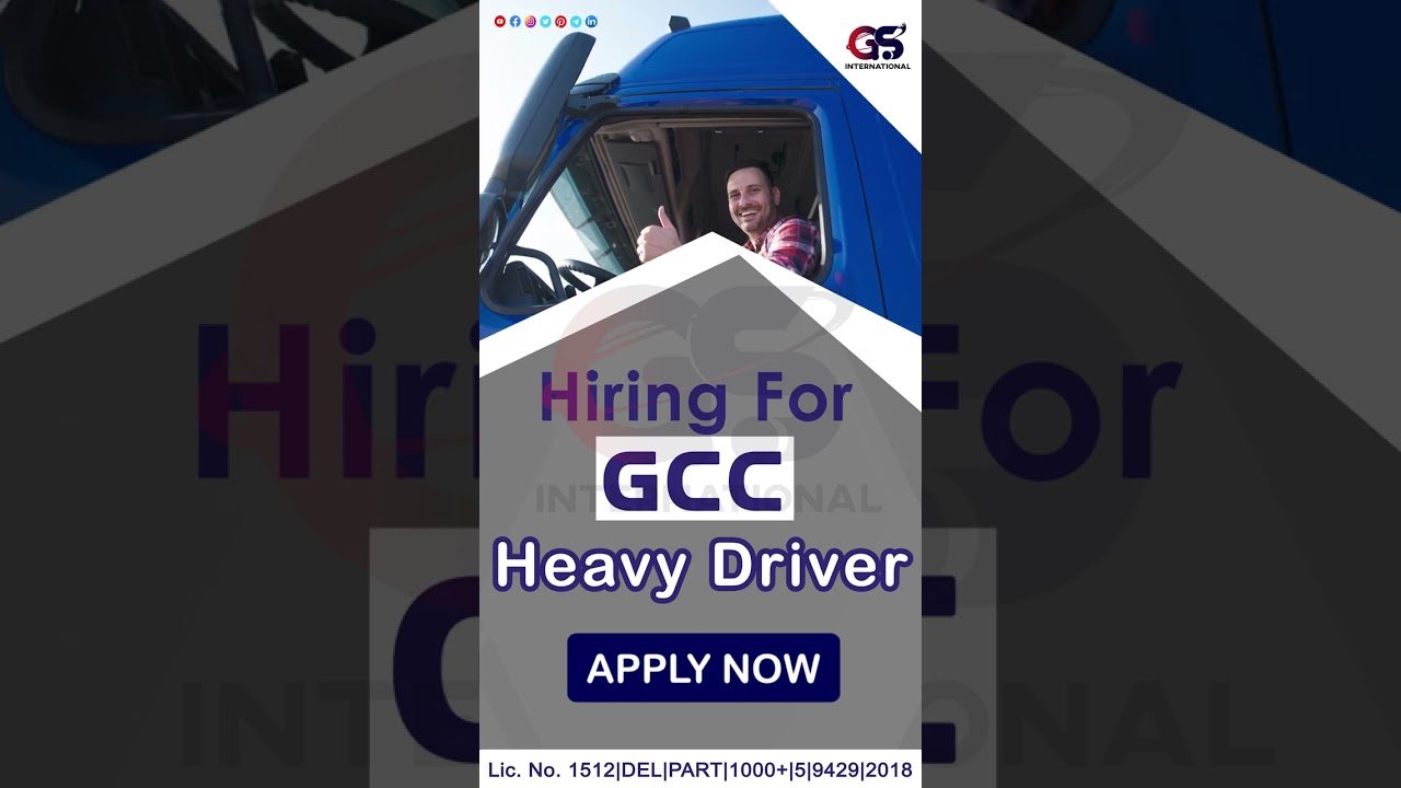 Heavy Driver Jobs In GCC 